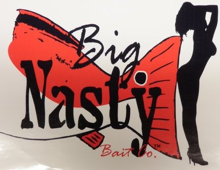 Big Nasty Boat Sticker (10"x13")
